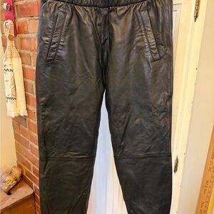 GAP Women’s Lambskin Leather Pants